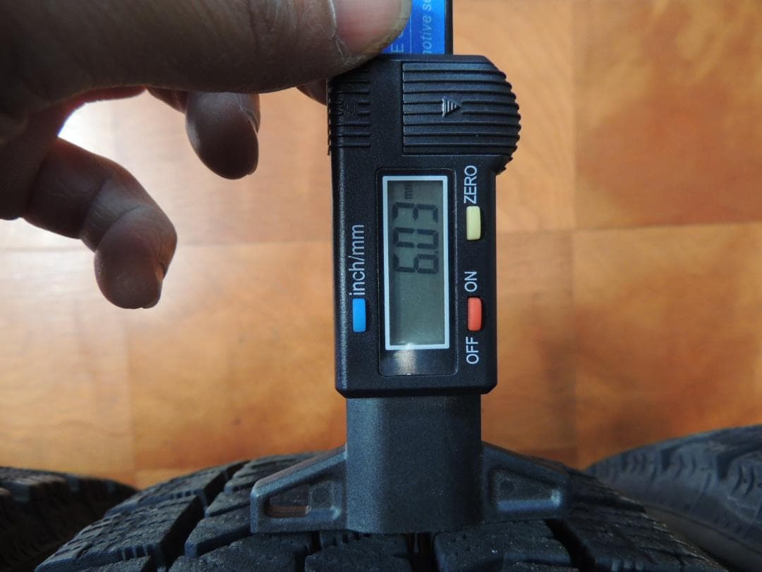 A77　155/65R14　ブリヂストン　スタッドレス4本　自家塗装　ハブ径56