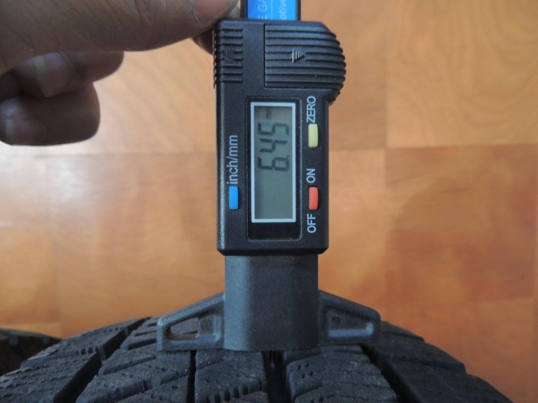 A77　155/65R14　ブリヂストン　スタッドレス4本　自家塗装　ハブ径56