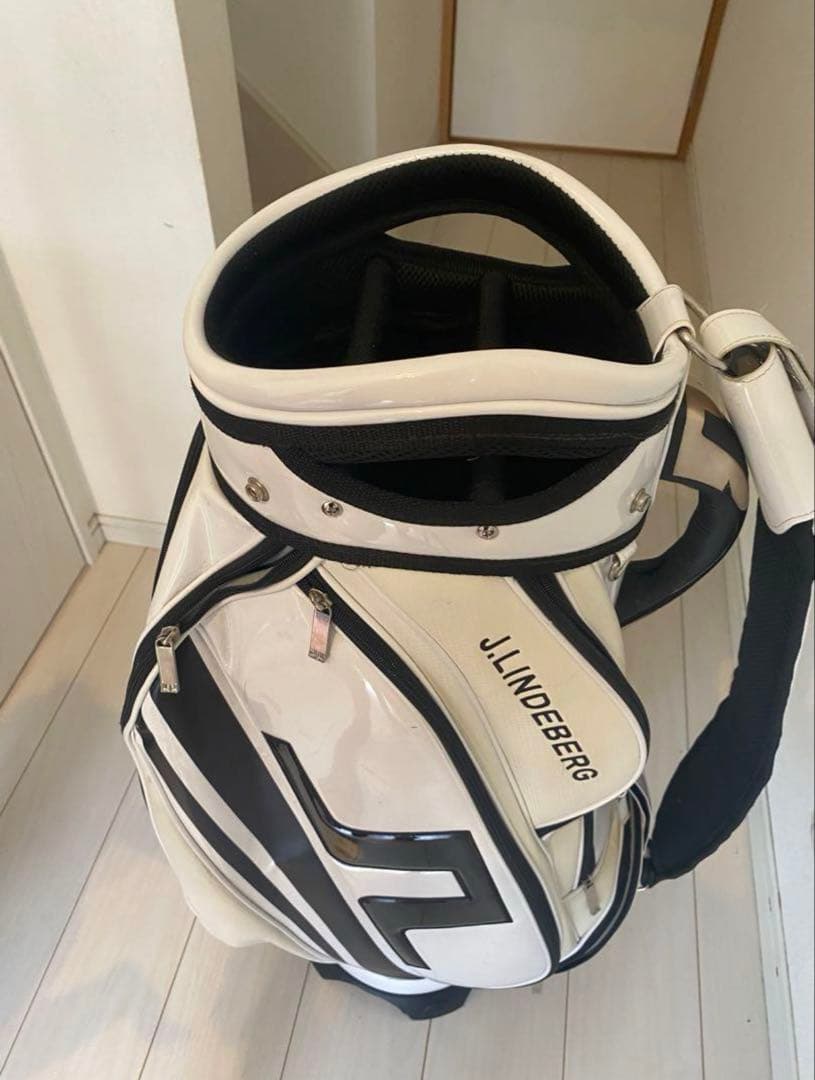 ななはちたか様用 J.LINDEBERG ゴルフバッグ・キャディバッグ ホワイト