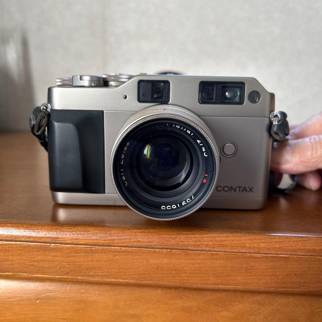 CONTAX G1 Planar 2 45 フード付き