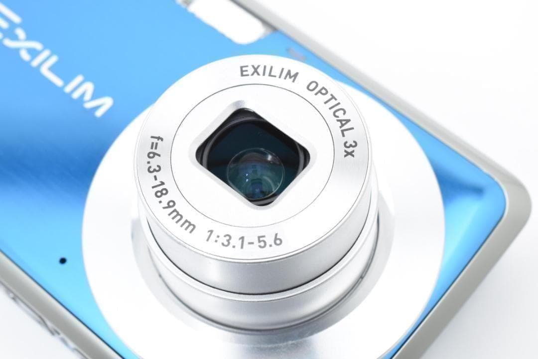 【お値下げ歓迎・極美品】 カシオ　CASIO EXILIM EX-Z1 ブルー