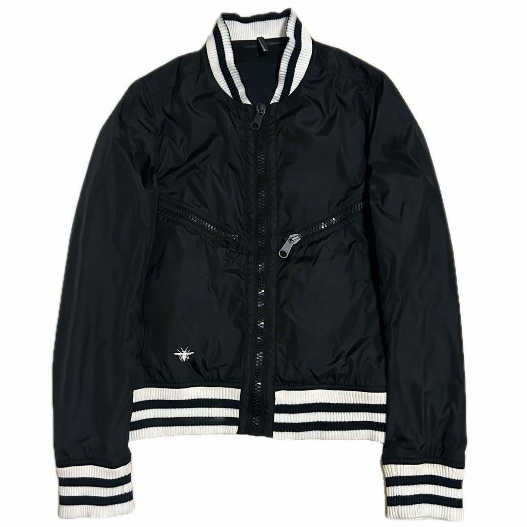 09SS Dior HOMME BEE刺繍 ナイロンボンバージャケット クリス