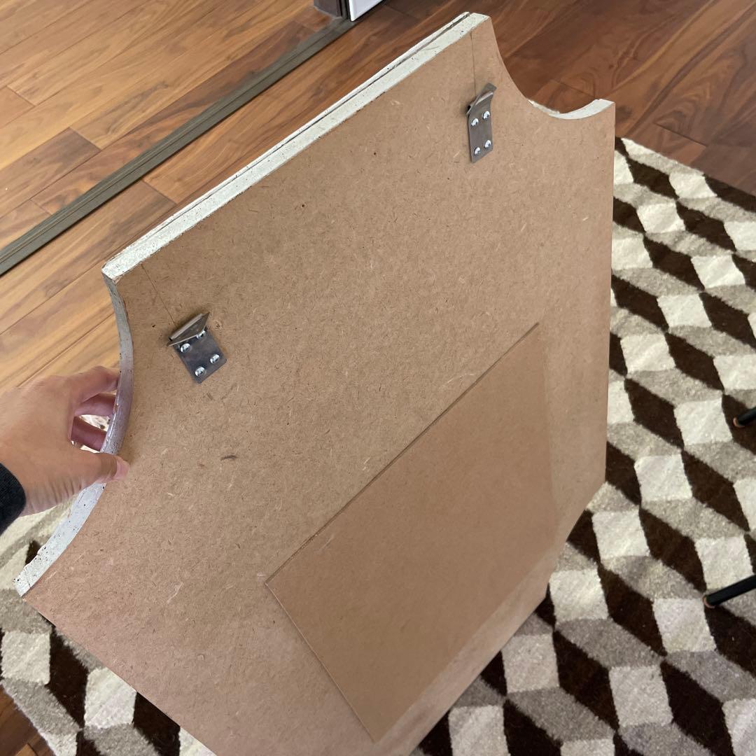 クラシックな花柄オーバルミラー　エルシオ