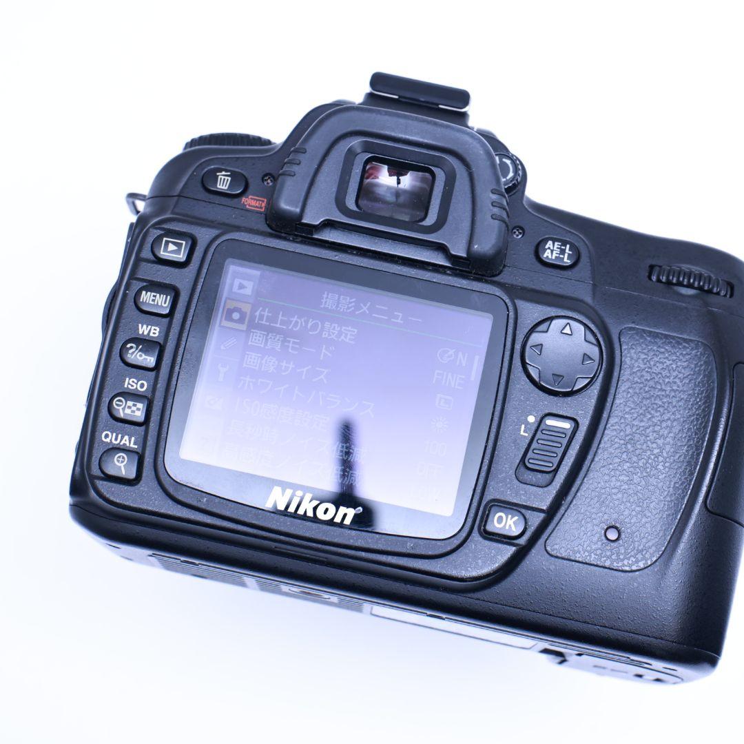 スマホ転送可作例あり Nikon D80 一眼レフデジタルカメラ 電池 レンズ
