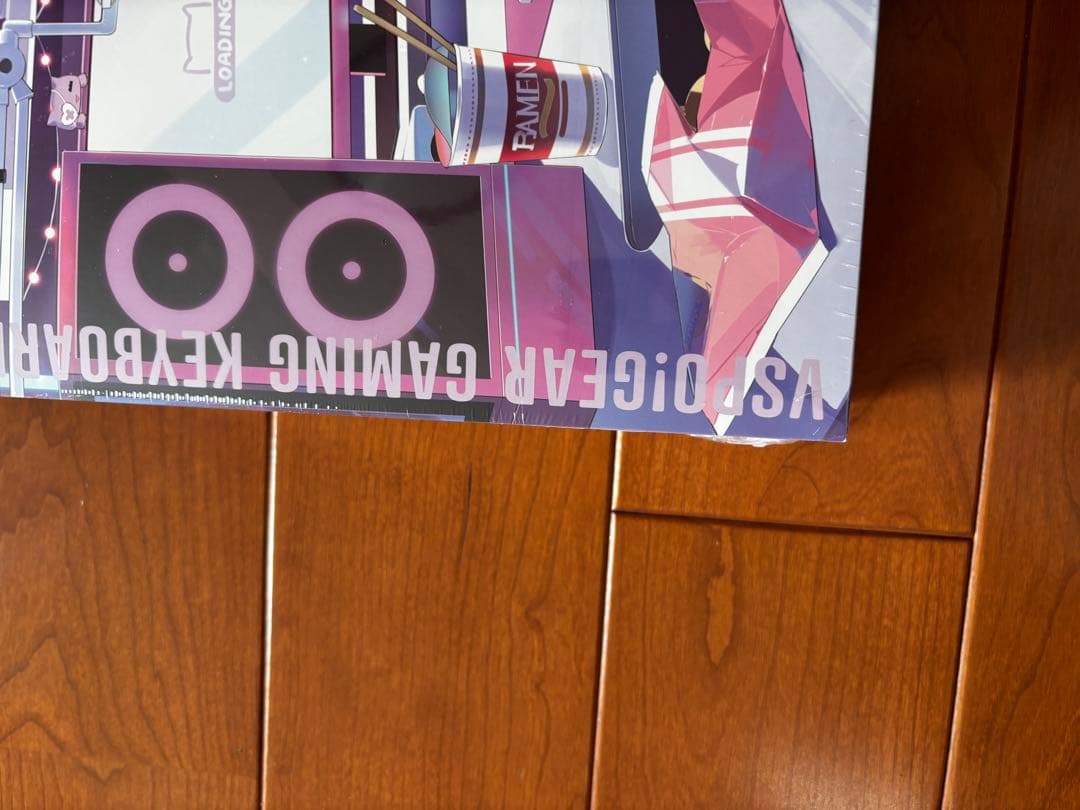 VSPRO GEAR ゲーミングキーボード　ぶいすぽ　紫宮るな