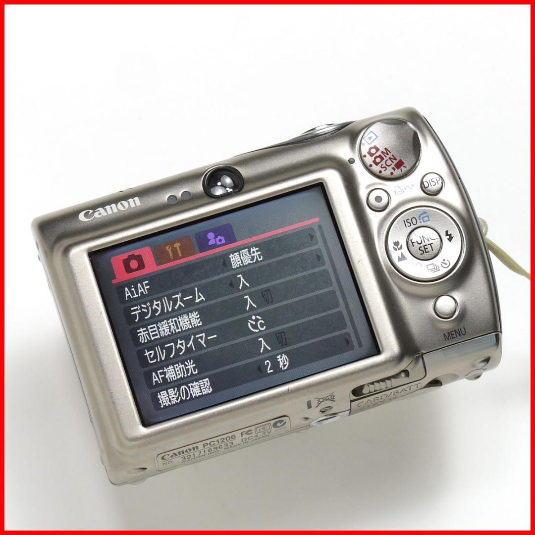 Canon キヤノン IXY DIGITAL 1000 CCDセンサー コンデジ