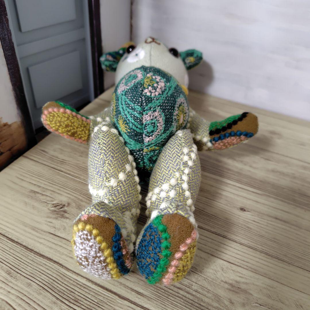 ミナペルホネン＊ハンドメイド＊ぬいぐるみ＊テディベア＊79