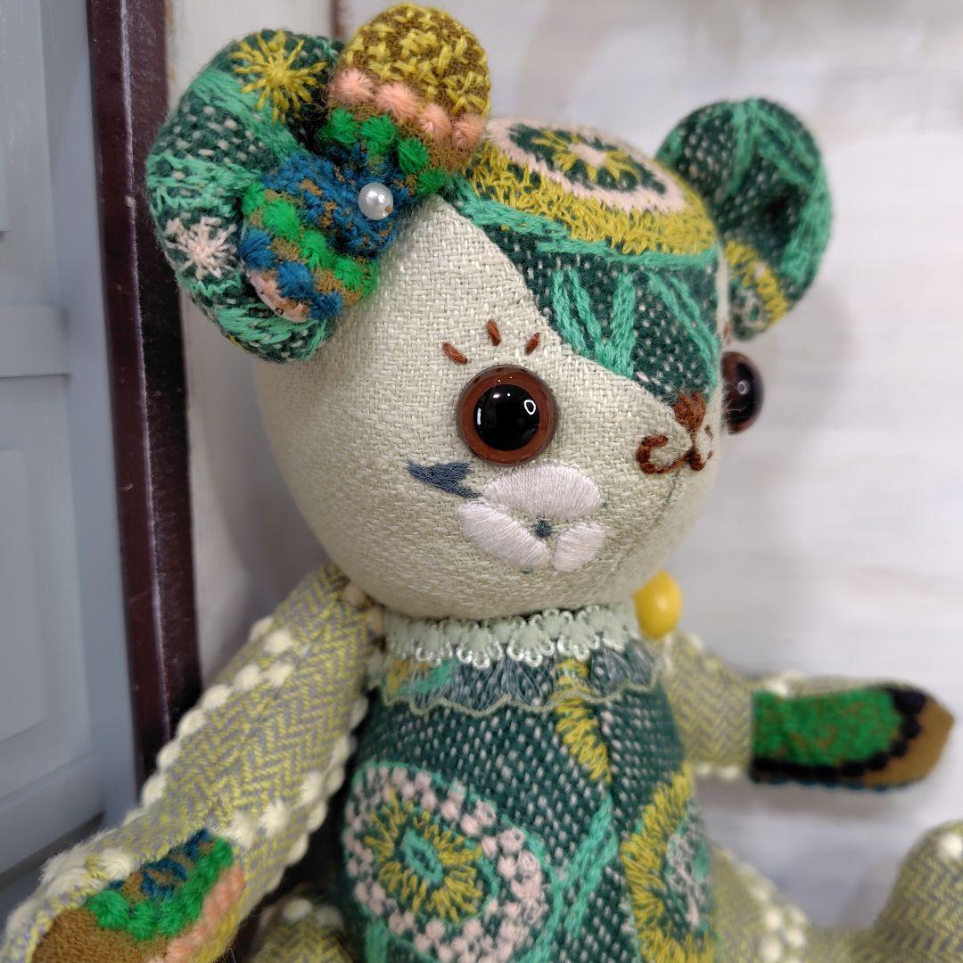 ミナペルホネン＊ハンドメイド＊ぬいぐるみ＊テディベア＊79