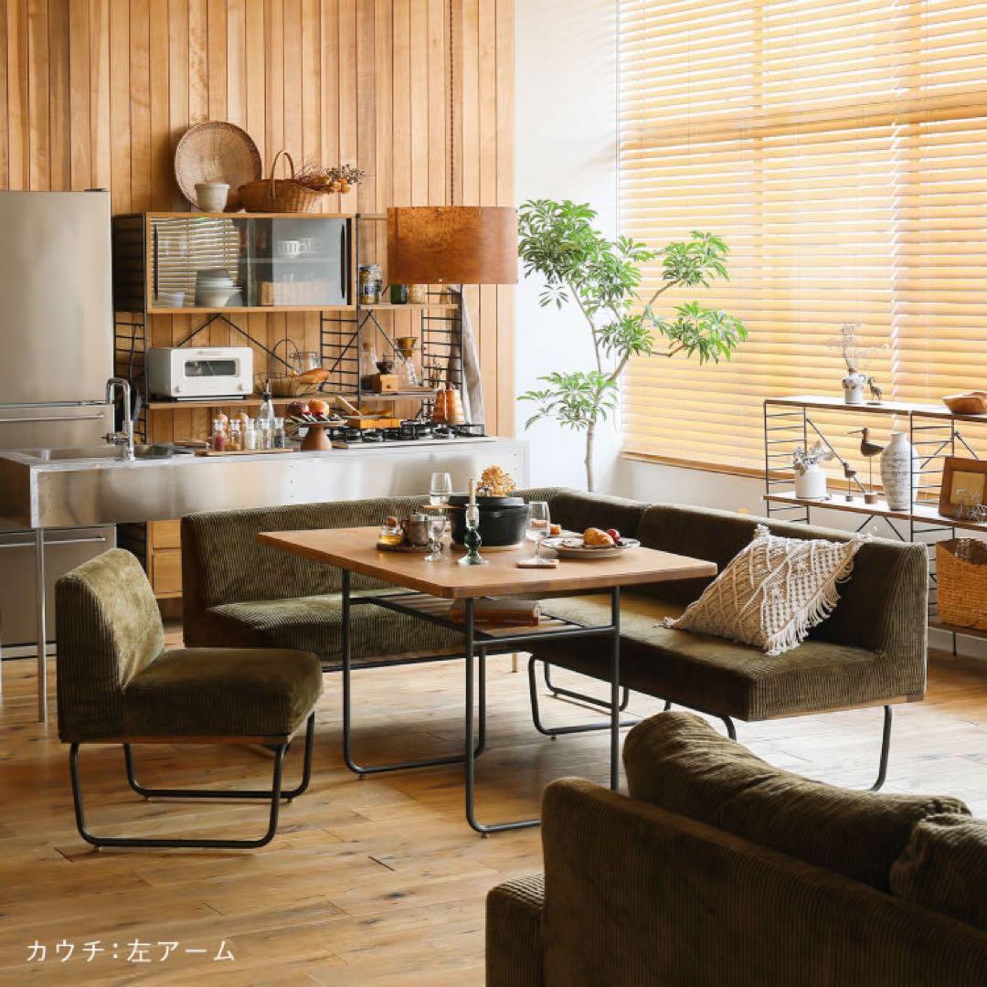 Re:CENO product カウチソファ WIRY 2人掛けソファ