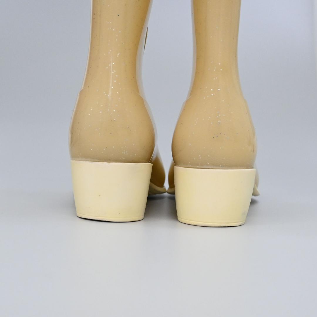 ■ 46552★年 シャネル レインブーツ ココマーク カメリア 38