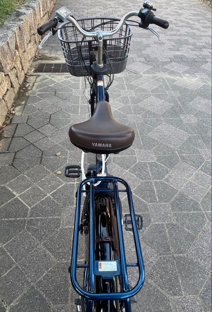 大阪　電動アシスト自転車　ヤマハPAS with 26インチ　3段　12.3