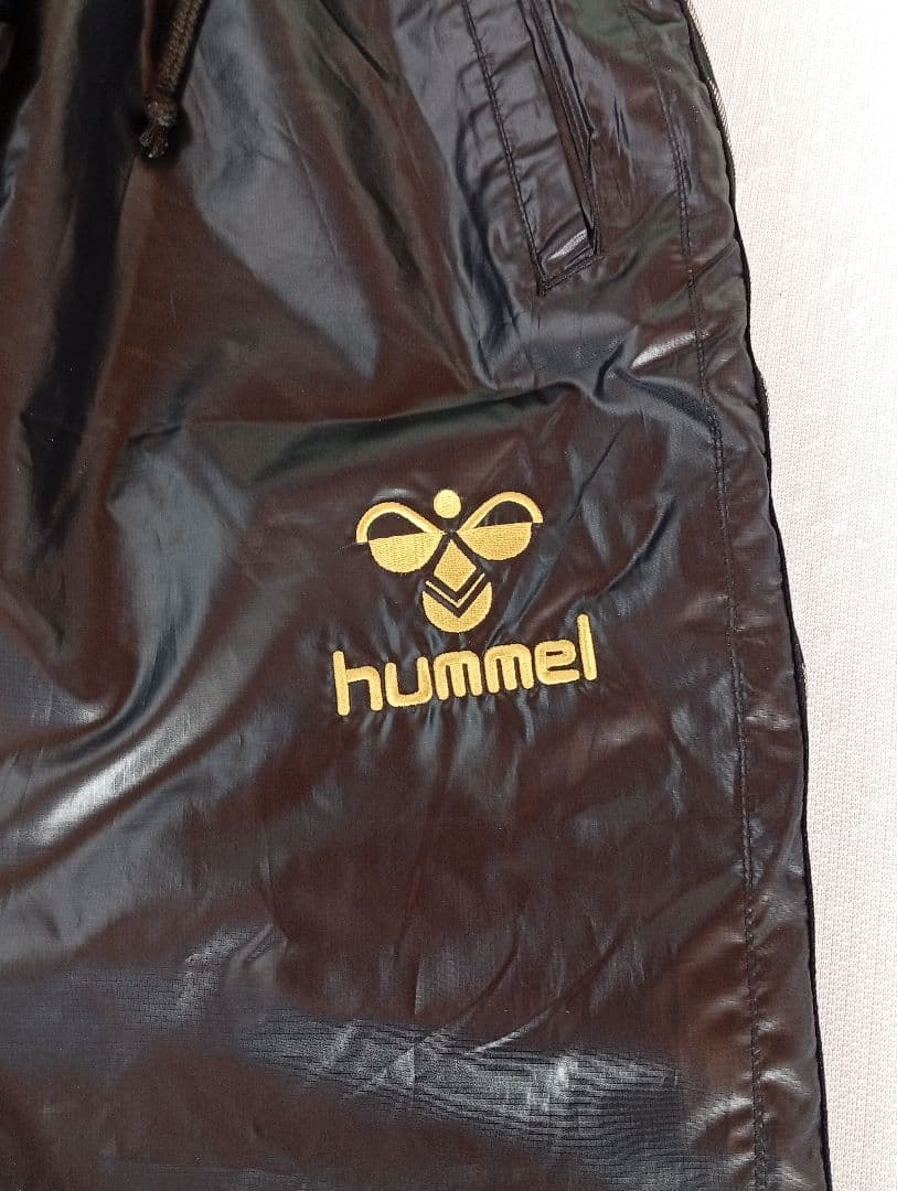 美品◆hummel ヒュンメル ウインドブレーカー 上下セット ナイロンジャージ