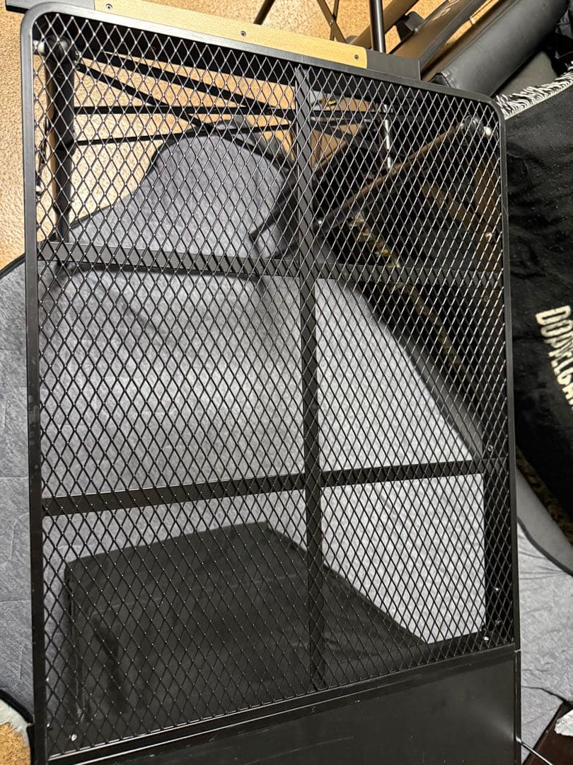 DOD 折りたたみキッチンラックブラック