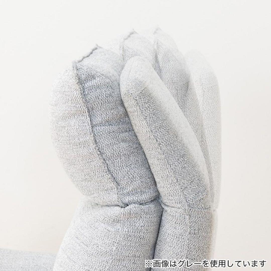 電動布張りリクライニングパーソナルチェア撥水仕様 2モーター LE01 GY