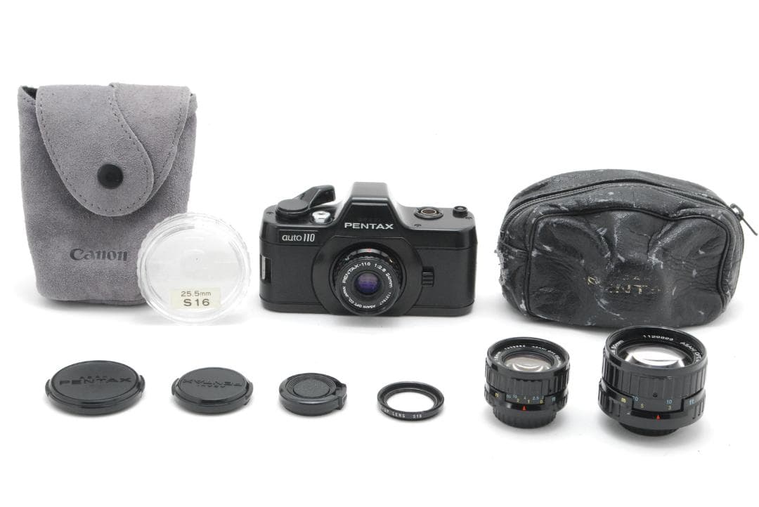 Pentax Auto 110 フィルムカメラ レンズセット