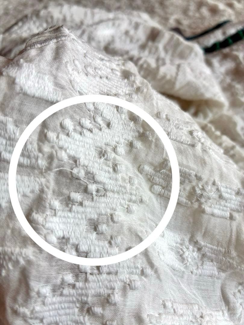 IENA新品インポート極上刺繍ブラウス 定価6.4万 タッセルエンブロイダリー