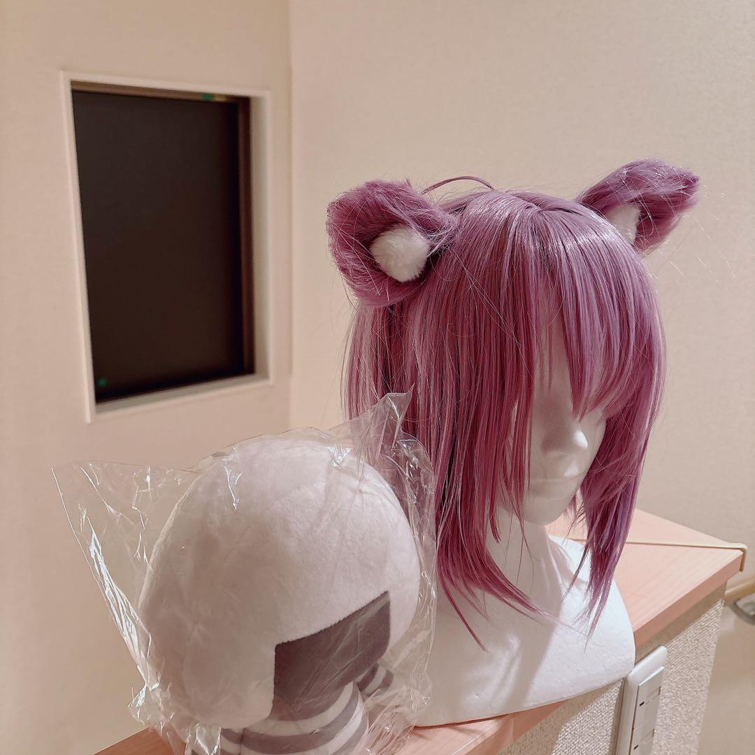 猫又おかゆ コスプレウィッグ