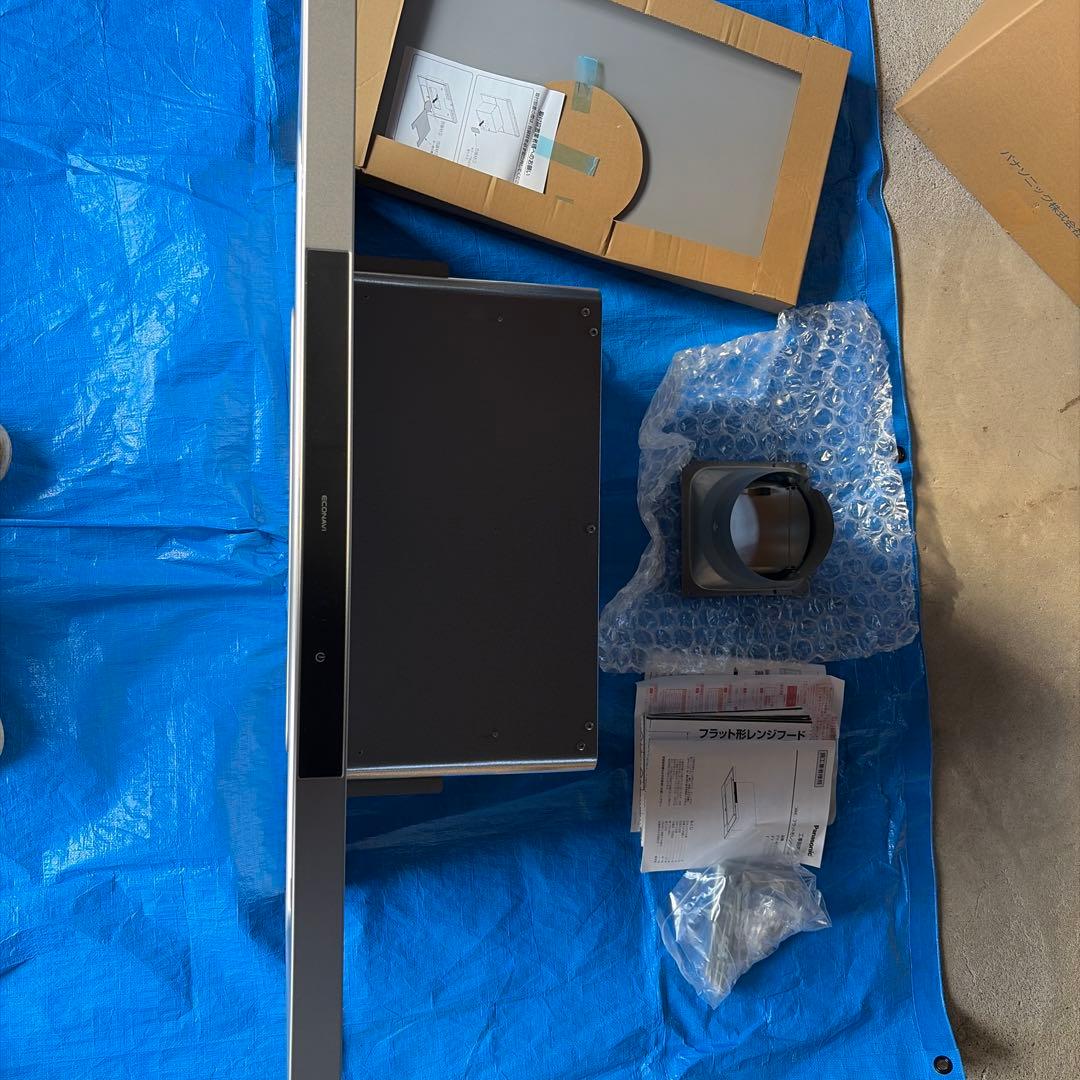 フラット型レンジフード「silver」