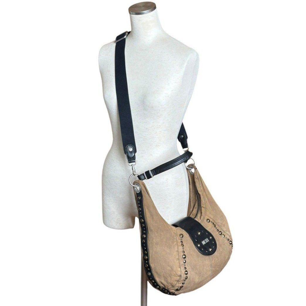 DIESEL　ショルダーバッグ 2WAY ワンショルダー ハーフムーン　ブラウン