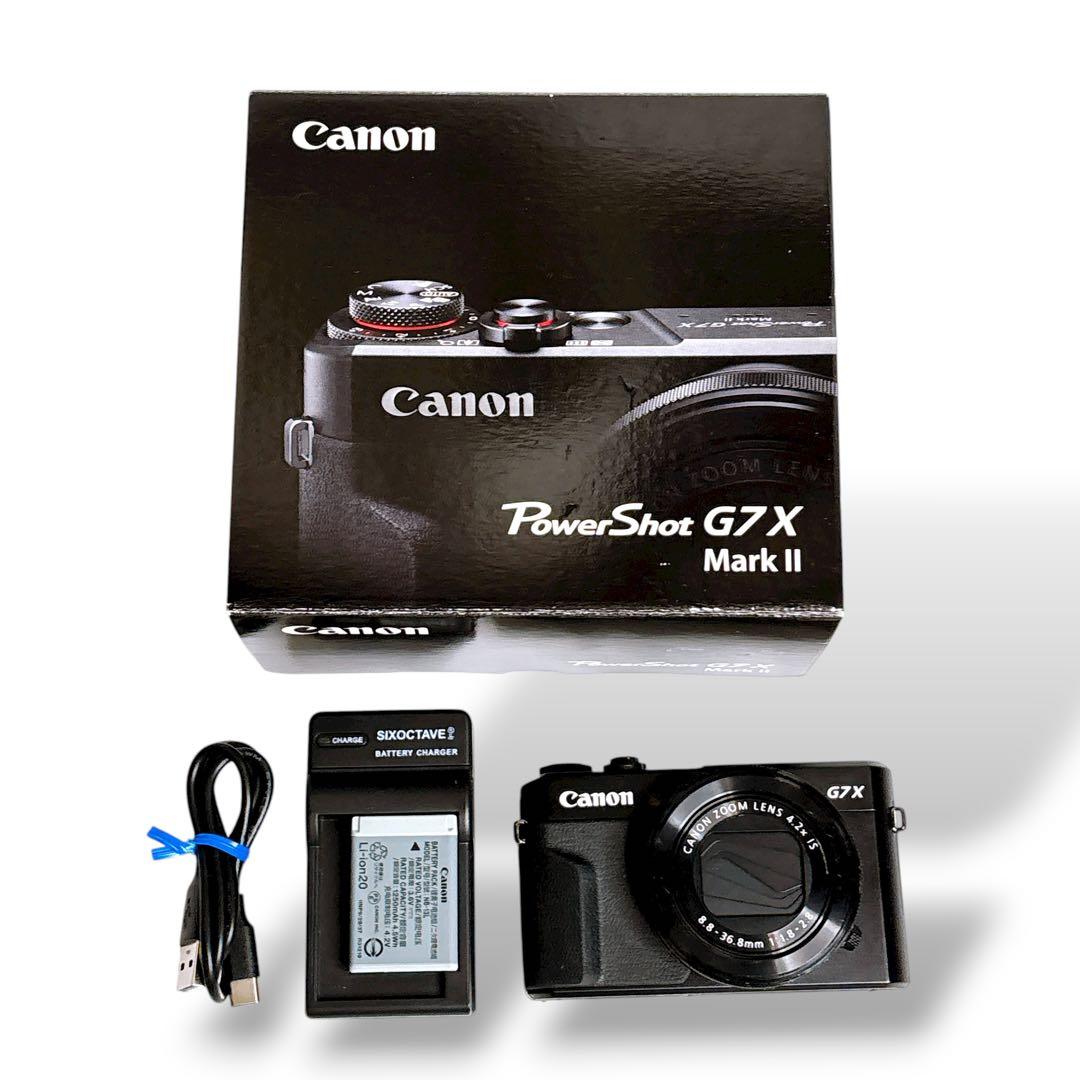 【美品】Canon PowerShot G7X Mark Ⅱ キャノン　デジカメ