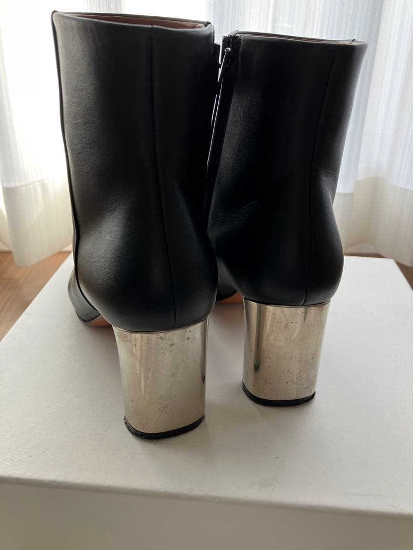 CELINE bambam メタルヒールショートブーツ　36