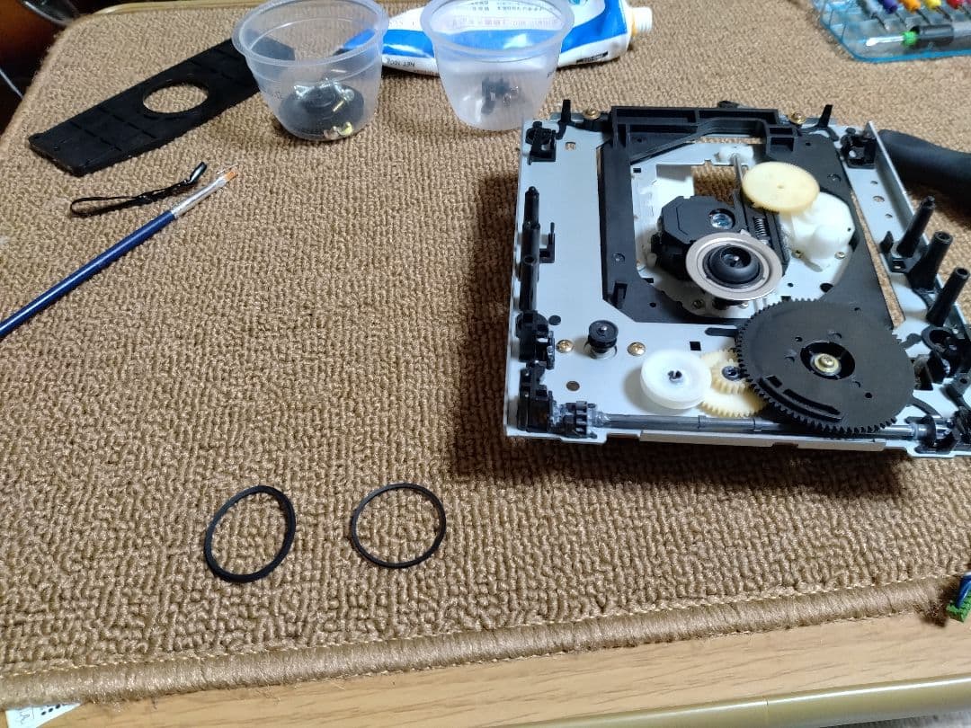 美品 ! メンテ済 ONKYO C-705X CDプレーヤー ピック＆ベルト交換