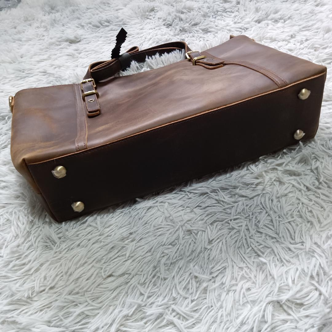 在庫処分✨ TIDING タイディング トートバッグ ダークブラウン