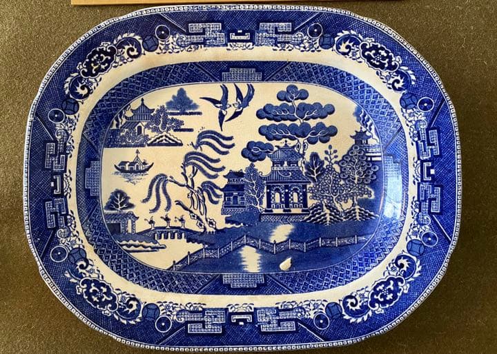 ウィロウパターン 大皿