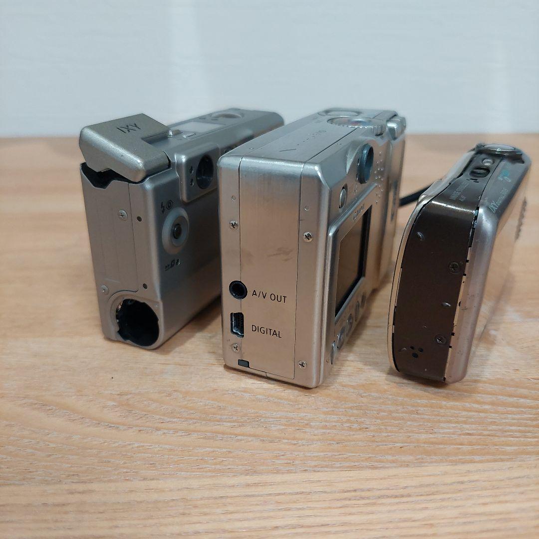 ジャンク品 デジカメ Canon IXY 3個セット