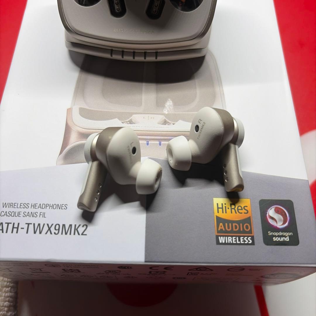 オーディオテクニカ ATH-TWX9MK2 WH(E)