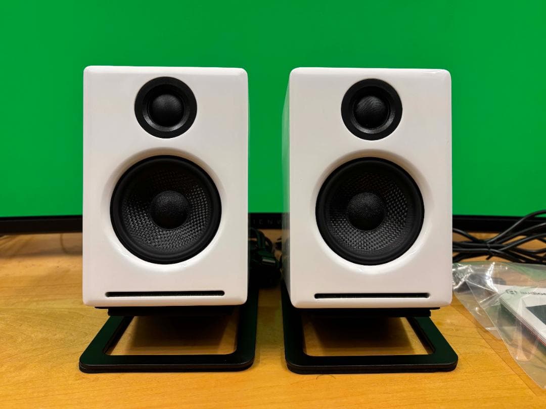 audioengine A2+ Wireless / スタンド・プラグケーブル付