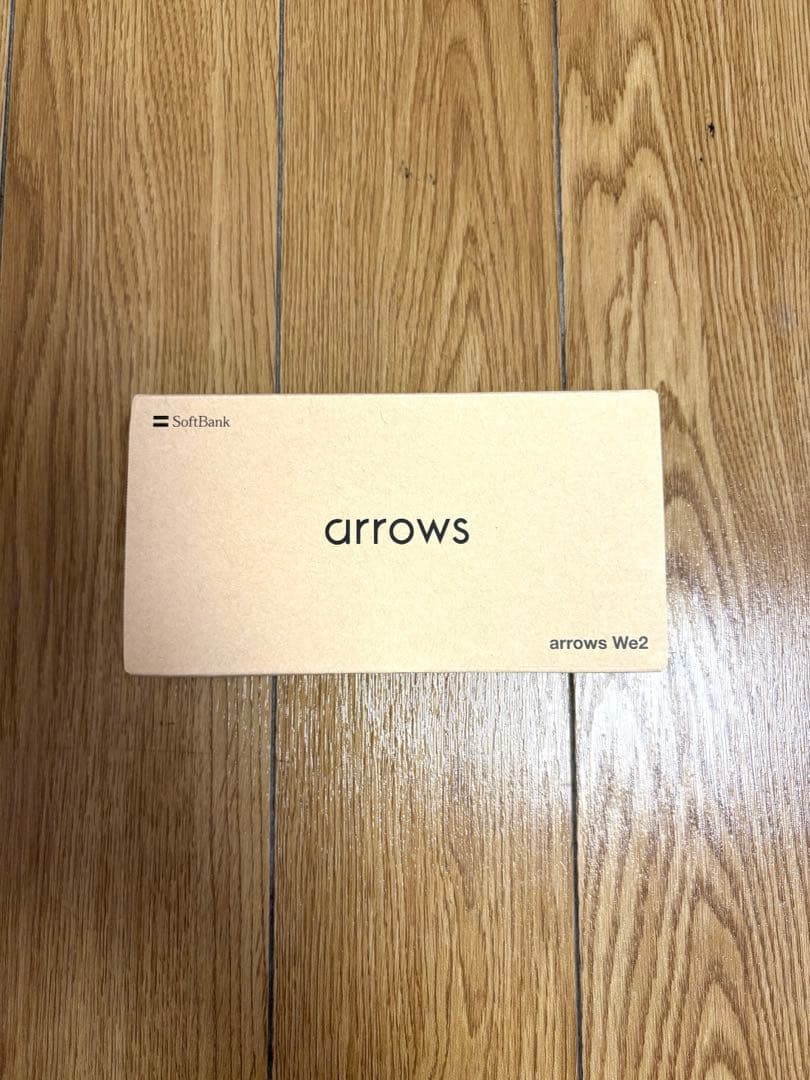 arrows We2 ミストホワイト 初期化済み スマートフォン 本体