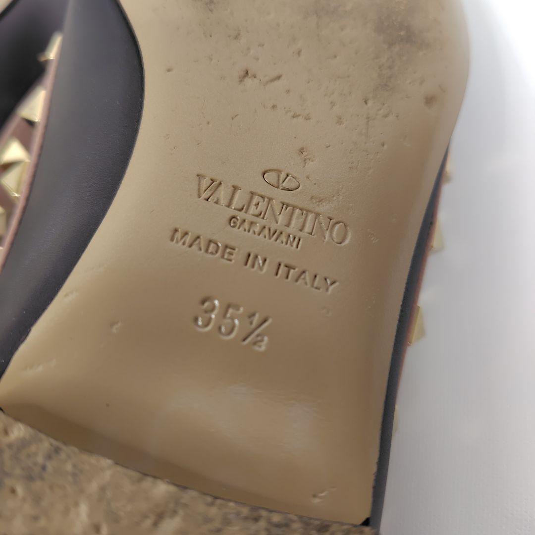 ★PHS様★バレンチノ フラットシューズ 35.5 スタッズ ポインテッド