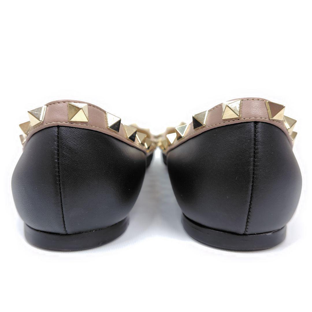 ★PHS様★バレンチノ フラットシューズ 35.5 スタッズ ポインテッド