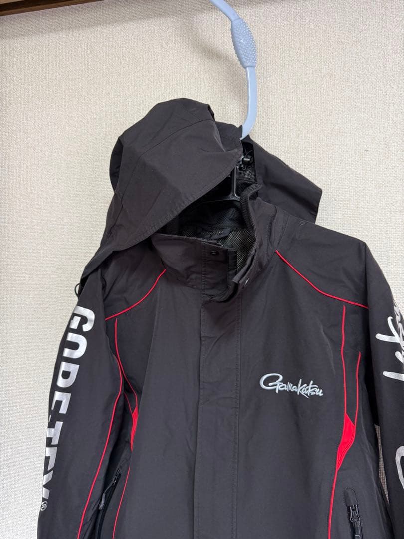 がまかつ　GM3314 中古　ゴアテックス　上下セット　Mサイズ　磯　レイン