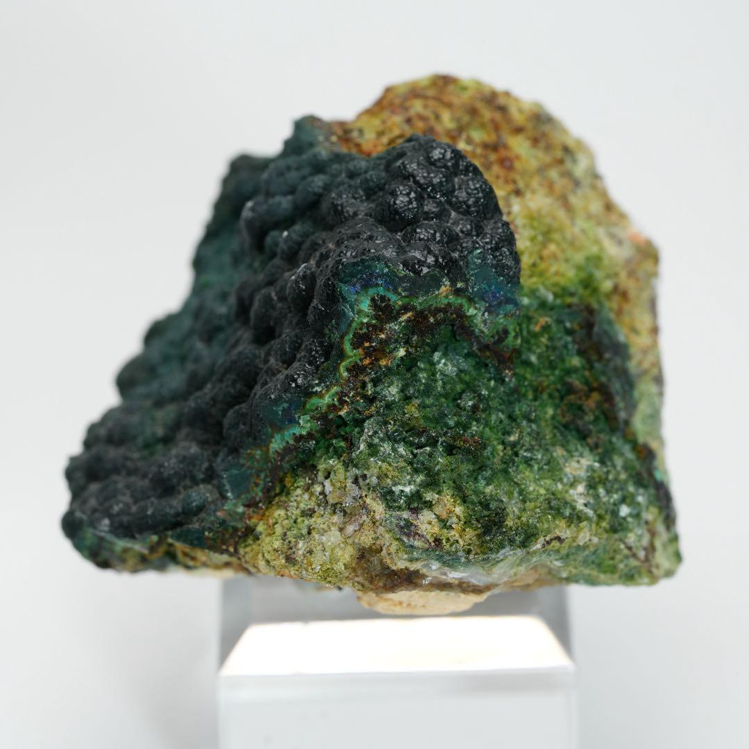 【ポコポコした結晶】クリソコーラ メキシコ産 54×50×42mm