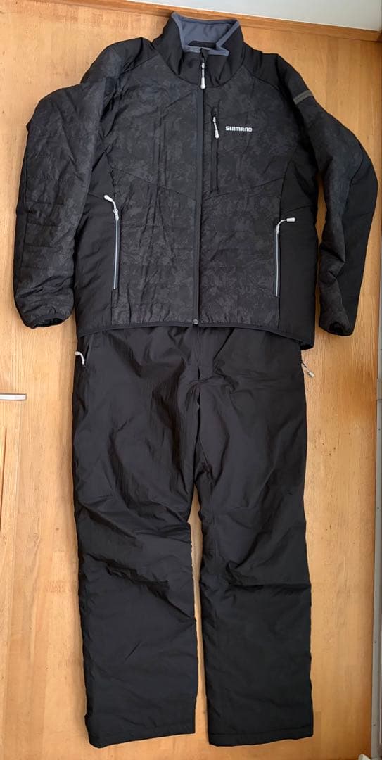 シマノ MD-055Q インシュレーション スーツ オーアブラック XL 美品