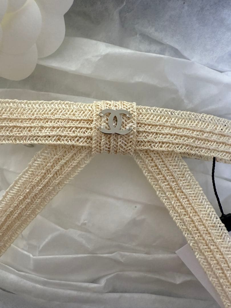 【新品☆箱/ショッパー付き】CHANEL バレッタ リボン