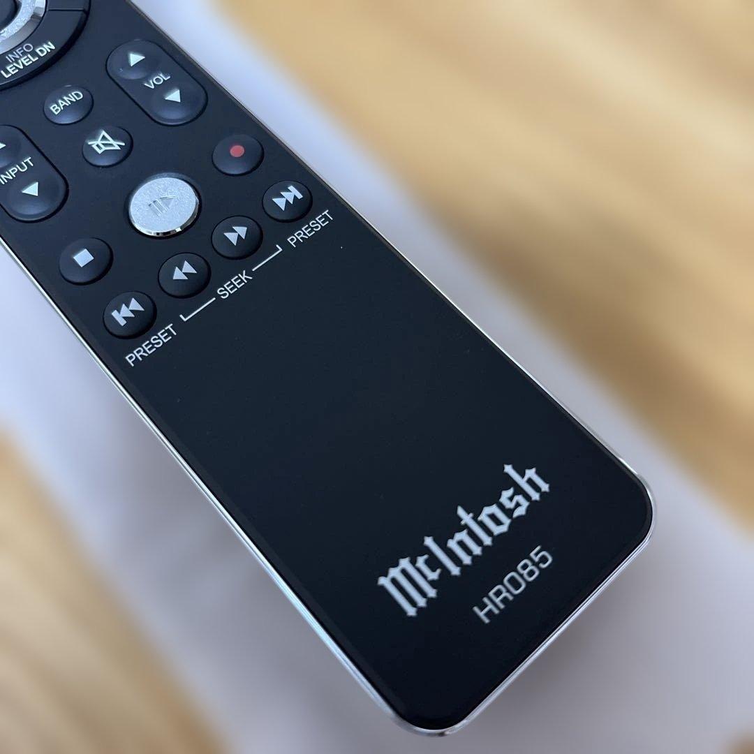 新品McIntosh リモコン　マッキントッシュHR085 リモコン　オーディオ