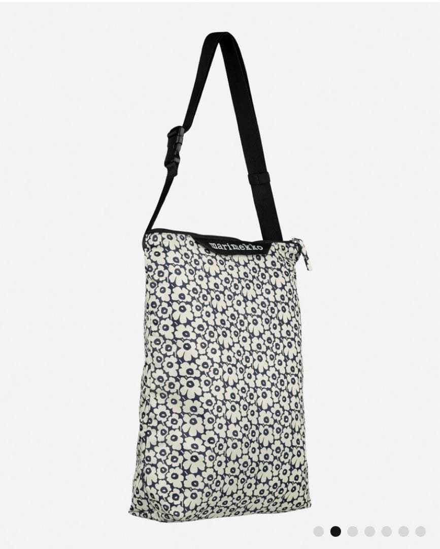 Marimekko マリメッコ ウニッコ ナイロン M ショルダーバッグ