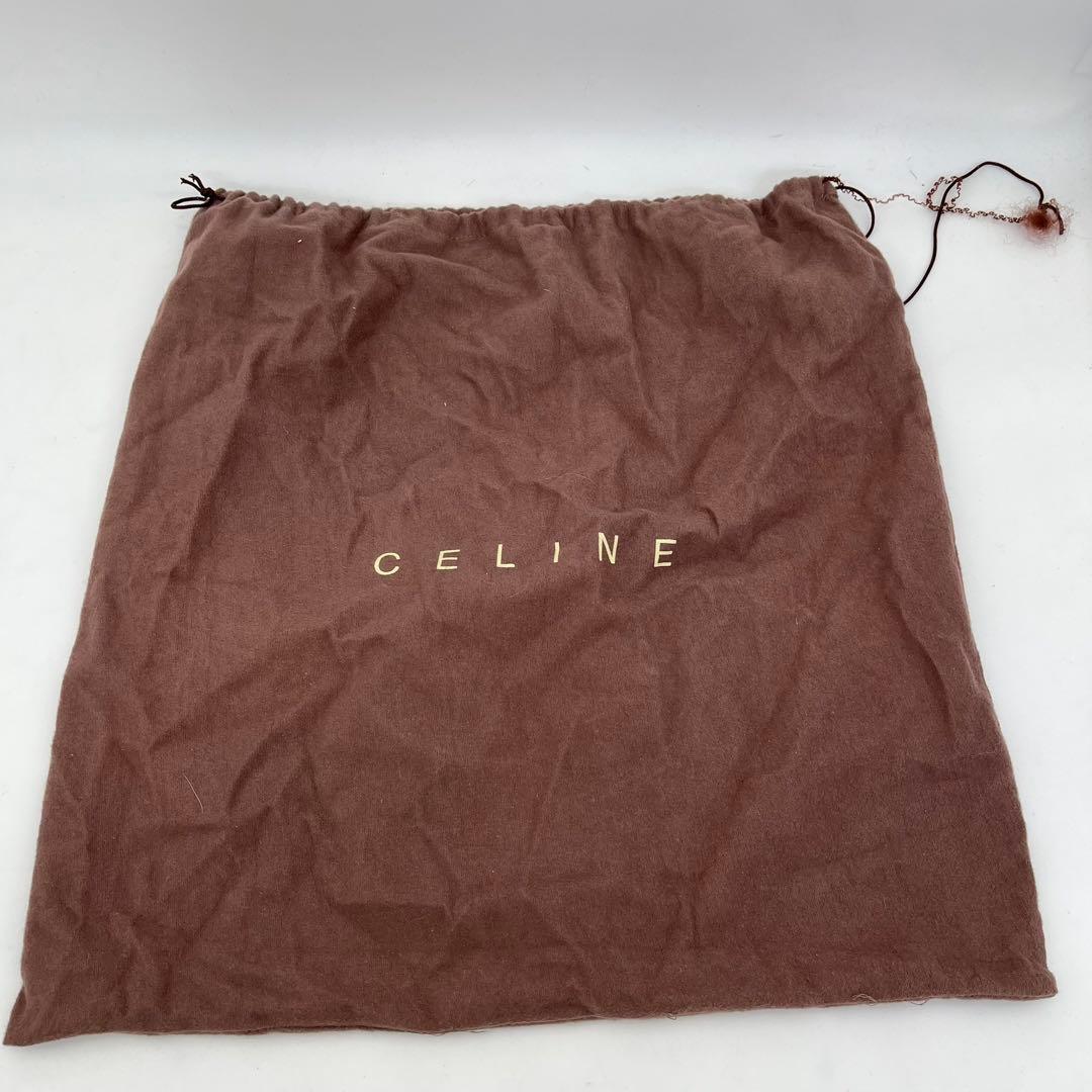 セリーヌ ショルダーバッグ ポシェット 斜めがけ マカダム柄 トリオンフ PVC