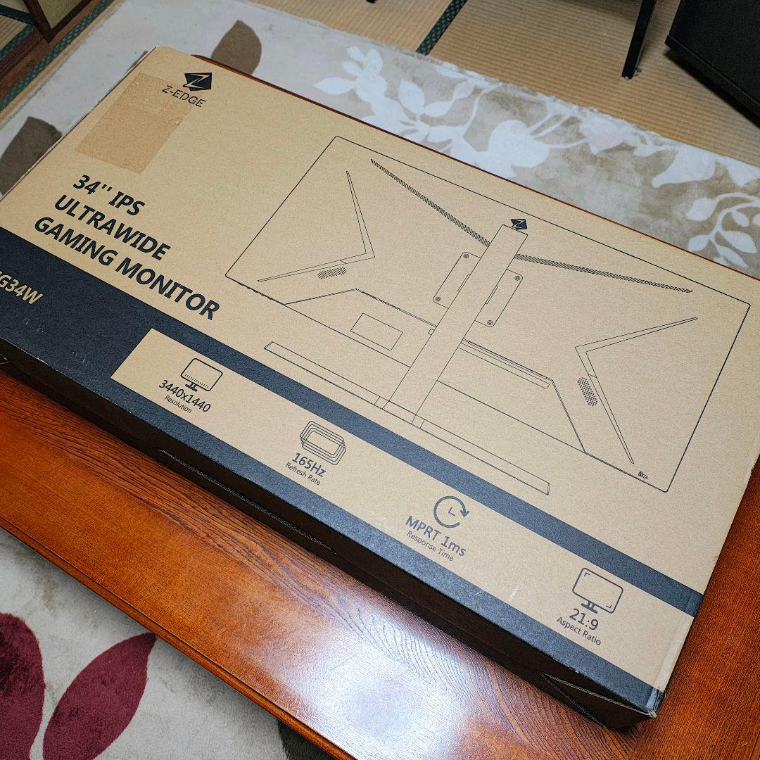 Z-EDGE UG34W ウルトラワイド ゲーミングモニター