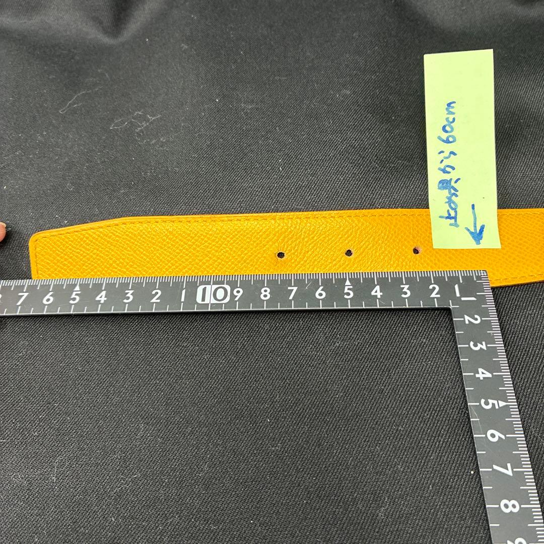 美品　 エルメス コンスタンス レザー ベルト レディース リバーシブル