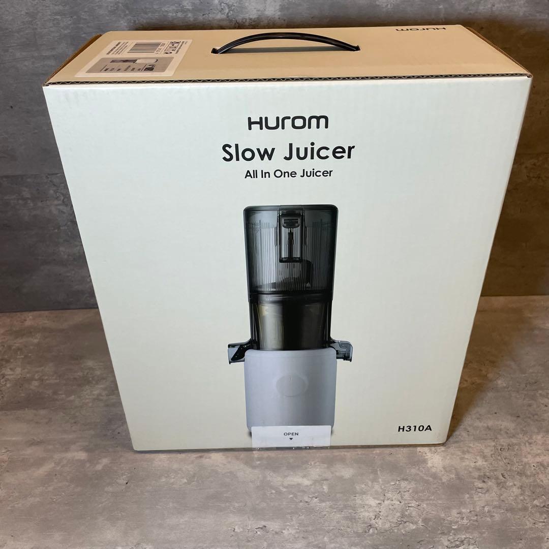 【新品未使用】 ヒューロム スロージューサー H310Aホワイト