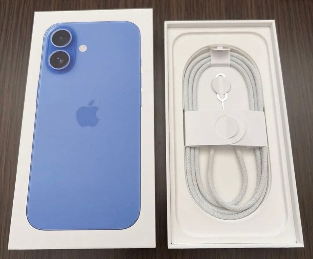 Apple iPhone16 256GB ウルトラマリン SIMフリー 本体