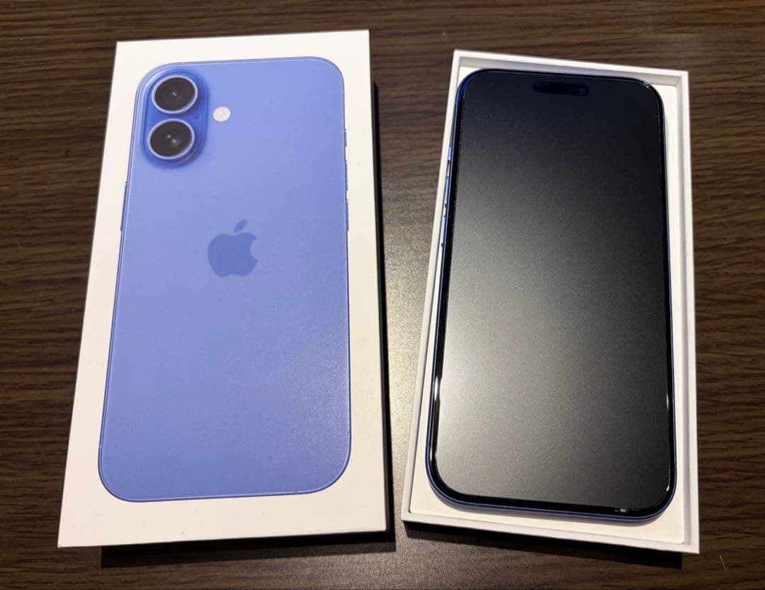 Apple iPhone16 256GB ウルトラマリン SIMフリー 本体