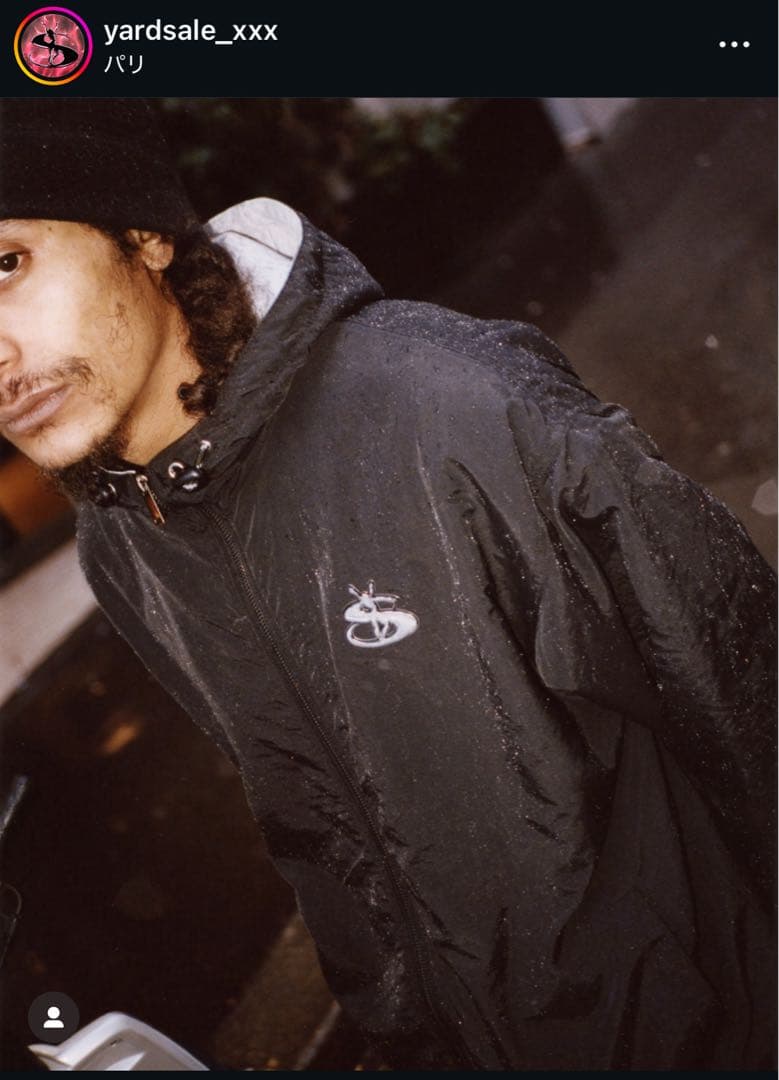 yardsale フード付きナイロンジャケット Lサイズ