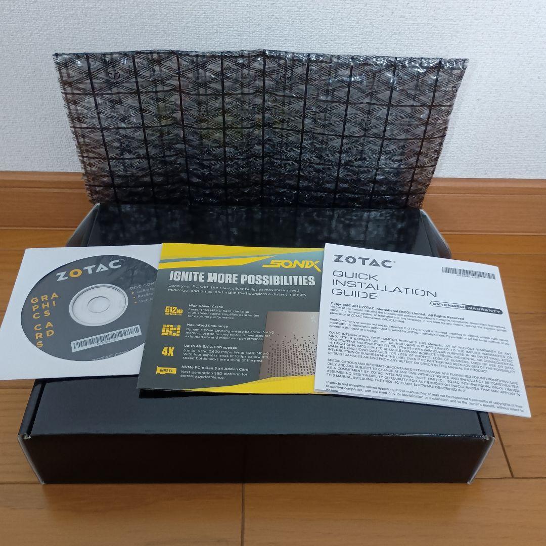 グラフィックボード・グラボ・ビデオカード ZOTAC Geforce GTX 1060 6GB Single Fan