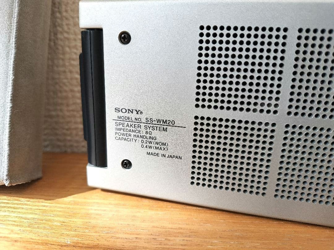SONY スピーカー システム WALKMAN SQAIR SS-WM20