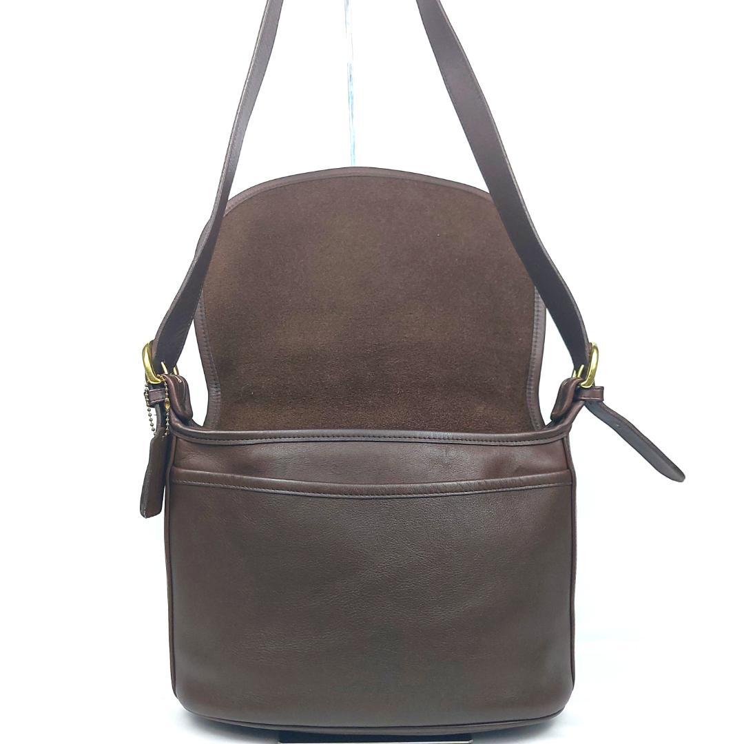 COACH オールドコーチ 4150 ショルダーバッグ グラブタンレザー